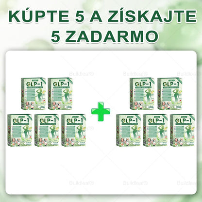 BuildLeaf® GLP-1 6-v-1 Fit & Vital Perorálny Roztok  (Len raz denne, viditeľné zmeny už za 7 dní) Pre obezitu, kardiovaskulárne ochorenia, cukrovku, spánkové apnoe, zdravie čriev, problémy s kĺbmi a ďalšie